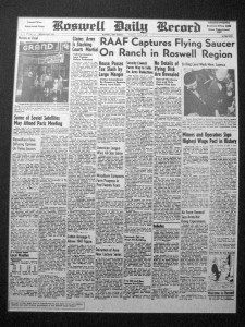 Roswell-Crash-Report 1947